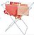 VARAL CHAO SLIM ACO 79 X 42 X 79 CM MOR - Imagem 2