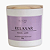 Vela Aromática Artesanal Lavanda & Vanilla RELAXAR 180g - Imagem 1