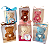 Vela Urso Médio Coração Personalizada 80g com caixa, laço e tag - Imagem 3