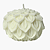 Vela Flower Ball decorativa - Imagem 1