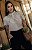 CAMISA CHIFFON E RENDA MANGA BALONE - LF - Imagem 1