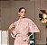 CAMISA CHIFFON ESTAMPADA GOLA BORDADA - LUZIA FAZZOLLI - Imagem 1