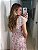 VESTIDO LAISE DECOTE V MG BABADO ROSA - DELIGHT - Imagem 2