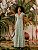 VESTIDO LAISE DECOTE V MG BABADO VERDE - DELIGHT - Imagem 1