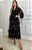VESTIDO CHIFFON BORDADO - LUZIA FAZZOLLI - Imagem 1
