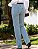 CALÇA JEANS BARRA VIRADA BORDADA - LUZIA FAZZOLLI - Imagem 2