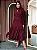 VESTIDO CHIFFON LONGO GOLA LAÇO - LUZIA FAZZOLLI - Imagem 1