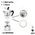 Kit manutecao cafeteira bialetti la mokina 1/2 xicaras original - Imagem 2