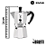 Filtro de aluminio para cafeteira bialetti moka 9 xicaras original - Imagem 4