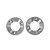 Par de Laminas De Aco Cafeteira Saeco ø externo 48 mm - ø interno 25,2 mm 6,6 mm - Imagem 2