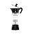 Cafeteira Bialetti Moka Express 6 Xic Preta  Original Importado Bialetti Italia - Imagem 5