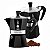 Cafeteira Bialetti Moka Express 3 Xic 40ml Preta  Original Importado Bialetti Italia - Imagem 2