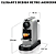 Cafeteira Maquina de cafe expresso Nespresso Citiz C113 Prata -  127v - Imagem 6
