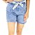 Bermuda Feminina Jeans com Laço CWR - Imagem 1