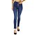 Calça Cigarrete Jeans Feminina Botões Dicollani Denim - Imagem 2