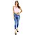 Calça Cropped Jeans Feminina Dicollani Denim - Imagem 1