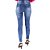 Calça Feminina Skinny Barra Assimétrica Desfiada CWR - Imagem 2