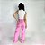 Calça Jeans Wide Leg Pink Lú - Imagem 10
