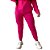 Calça Jogger Moletom Feminina Menina Rosa - Imagem 4