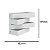 Kit 2 x Arandela Interna Supreme 1815 G-light - Imagem 3