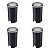 Kit 4 x Embutido de Solo 1W 3000K Germany - Imagem 1