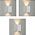 Kit 3 x Arandela de Parede Effekt Branca 8W Stella STH6730/30 - Imagem 1