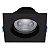 Embutido Spot Quadrado 7W 3000K Preto Stella - Imagem 1