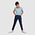 Calça Jeans Infantil Skinny Juvenil Escura Jhump Club - Imagem 3