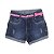 Shorts Jeans Com Cinto Pink Fluorescente Jhump Club - Imagem 1