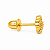 Brinco em Ouro 18k Trevo (Infatil) - Imagem 3