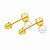 Brinco em Ouro 18k Pérola com Zircônias Baby - Imagem 2