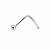 Piercing em Ouro 18K Branco Nostril (nariz) - Imagem 1