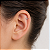 Piercing em Ouro 18K Branco Folha - Imagem 2