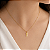 Pingente Letra Inicial em Ouro 18K 6,5 mm - Imagem 19