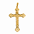 Pingente em Ouro 18K Cruz com Cristo - Imagem 1