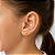 Brinco em Ouro 18K Borboleta Infantil - Imagem 2