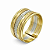 Anel em Ouro 18K 7 Fios - Imagem 1