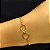 Pulseira em Ouro 18K Infinito - Imagem 2