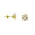 Brinco em Ouro 18K com Zirconia Carre - Imagem 1