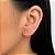 Brinco em Ouro 18K Triangulo - Imagem 2