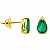 Brinco em Ouro 18K com Esmeralda Gota - Imagem 2