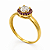 Anel em ouro 18K com zircônia - Imagem 2
