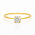 Anel em ouro 18K com Zircônia - Imagem 2