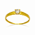Anel em Ouro 18K com Diamante de 0.27 cts - Imagem 1