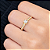 Anel em Ouro 18K Com Diamantes 0.24 CT - Imagem 2