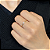Anel em Ouro 18K Com Diamantes 0.16 CT - Imagem 3