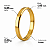 Aliança em Ouro 18K 3,25 mm Chanfrada - Imagem 3