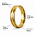 Aliança em Ouro 18K 5,00 mm Fosca - Imagem 3