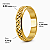 Aliança em Ouro 18K 4,50 mm Trabalhada - Imagem 3