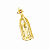 Pingente em Ouro 18K Nossa Senhora de Fatima - Imagem 2